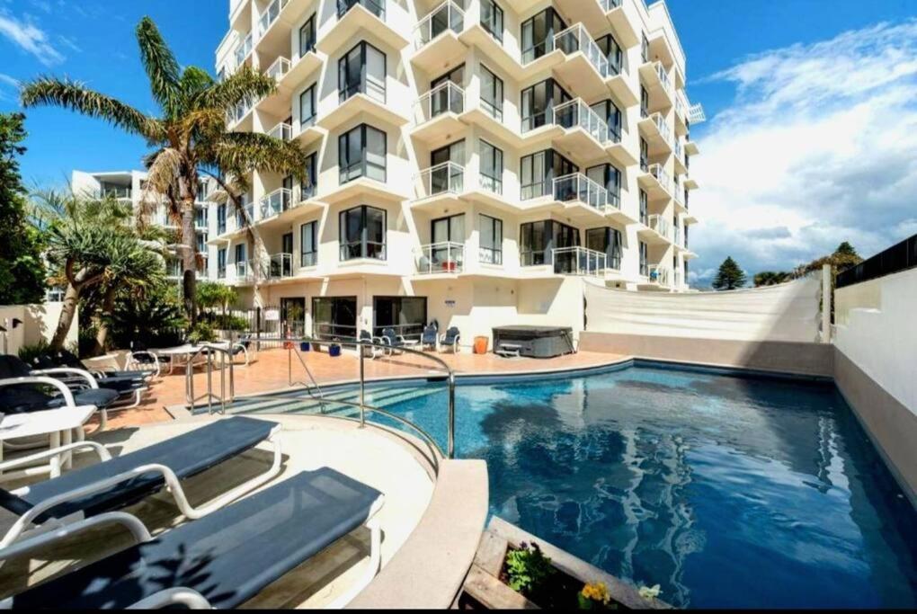Fabulous Apartment In The Atrium, Mt Maunganui 마운트마운가누이 외부 사진